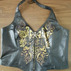 Harley Davidson Leather Vest